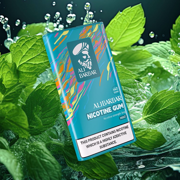 Vape Juice - Alibarbar Nicotine Gum Peach L48080102