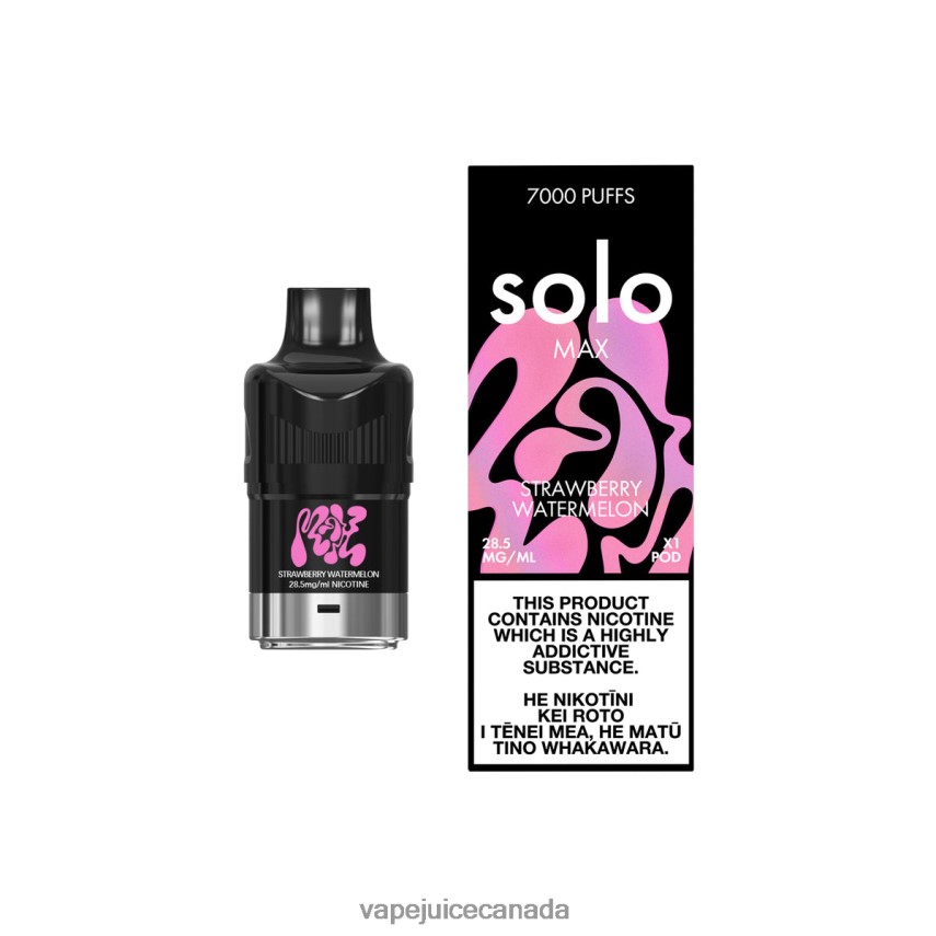 Vape Pen - Solo MAX Pod Strawberry Watermelon 44068V88