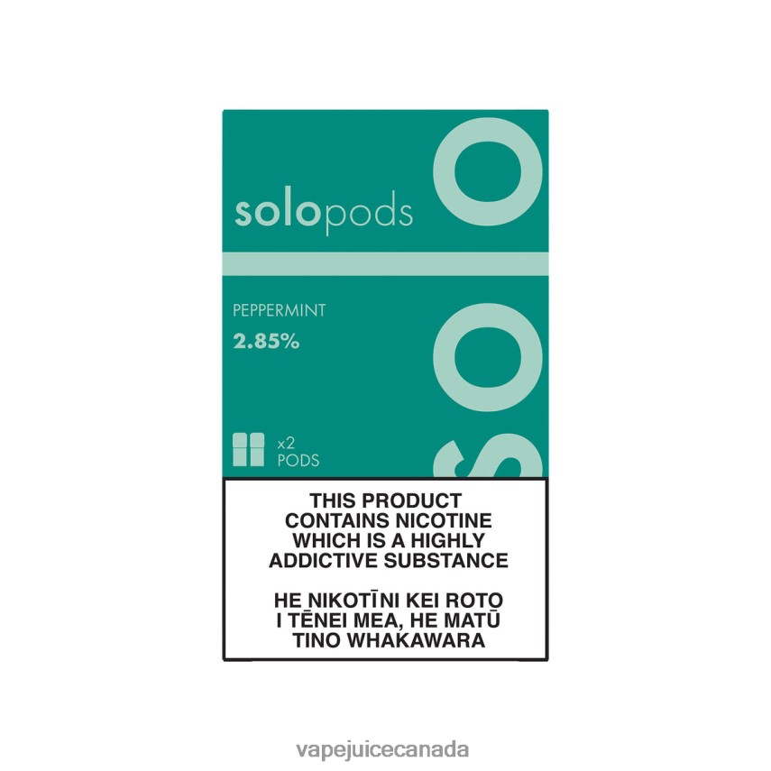 Vape Pen - Solo Replacement Pod 2-Pack Peppermint 44068V63