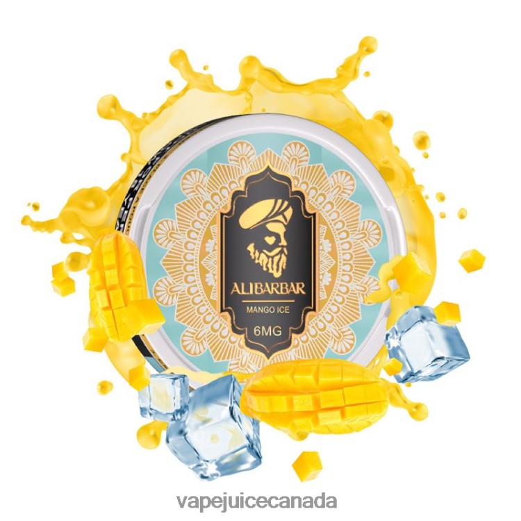 Vape Juice - Alibarbar Nicotine Pouches Mango Ice L4808087