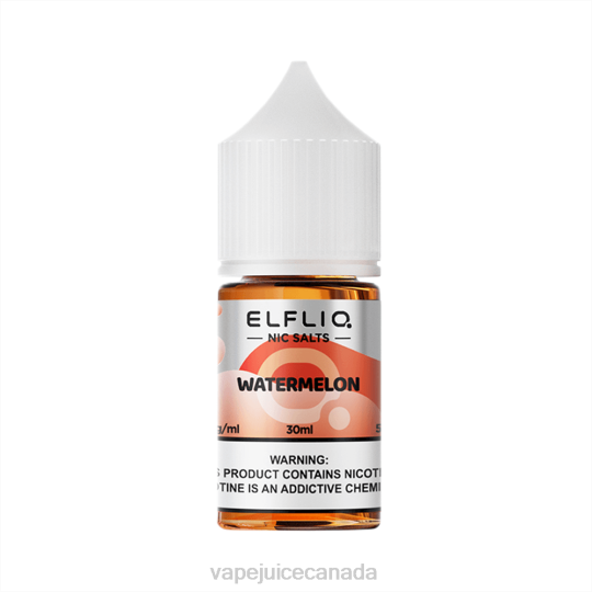 Pod Juice Canada - ELFBAR ELFLIQ nic salt 30ml WATERMELON V20234