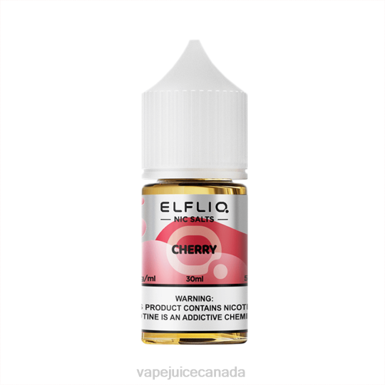 Vape Pen - ELFBAR ELFLIQ nic salt 30ml CHERRY V20213