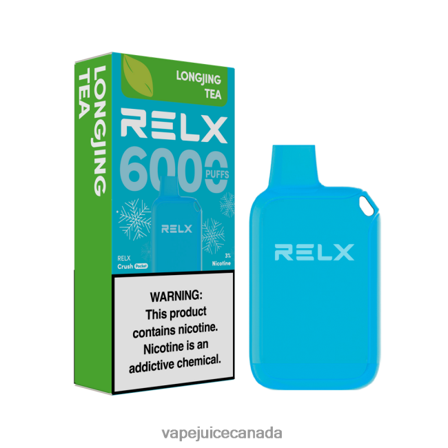 Pod Juice Canada - RELX Crush Pocket 6000 Icy LongJing Tea FJ02BN9