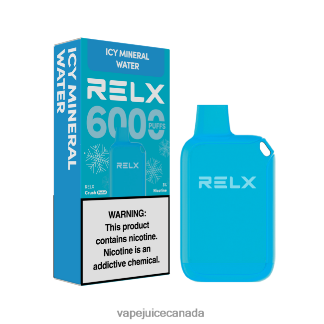 Vape Pen - RELX Crush Pocket 6000 Icy Icy Mineral Water FJ02BN23