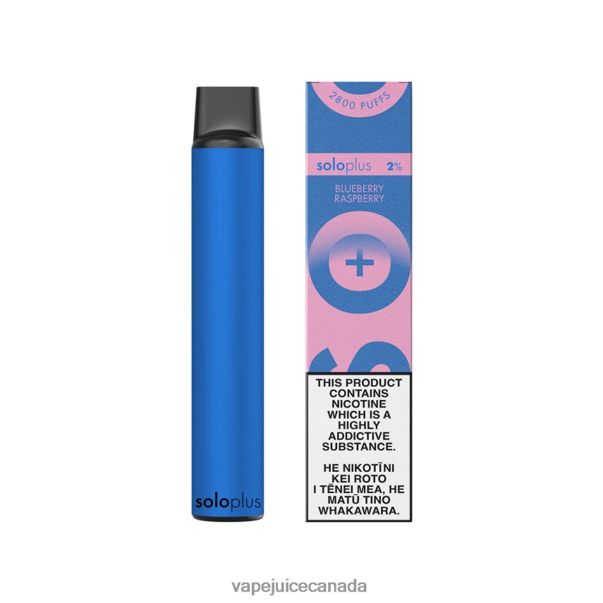 Pod Juice Canada - Solo Plus Disposable Vape Paradise Collection Blueberry Raspberry 44068V39