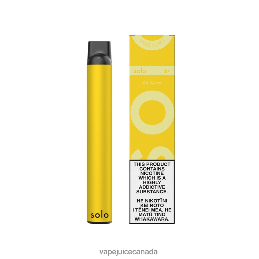 Vape Canada - Solo Disposable Vape Banana 44068V11