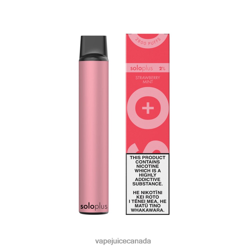 Vape Canada - Solo Plus Disposable Vape Strawberry Mint 44068V26