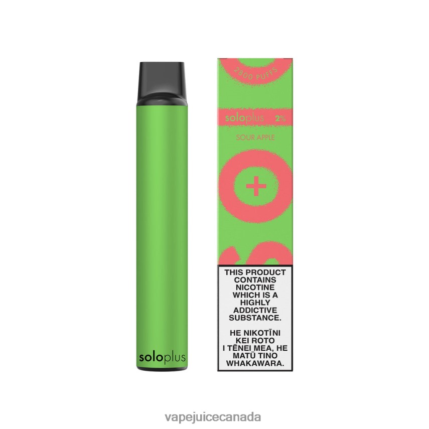 Vape Disposable Canada - Solo Plus Disposable Vape Sour Apple 44068V30