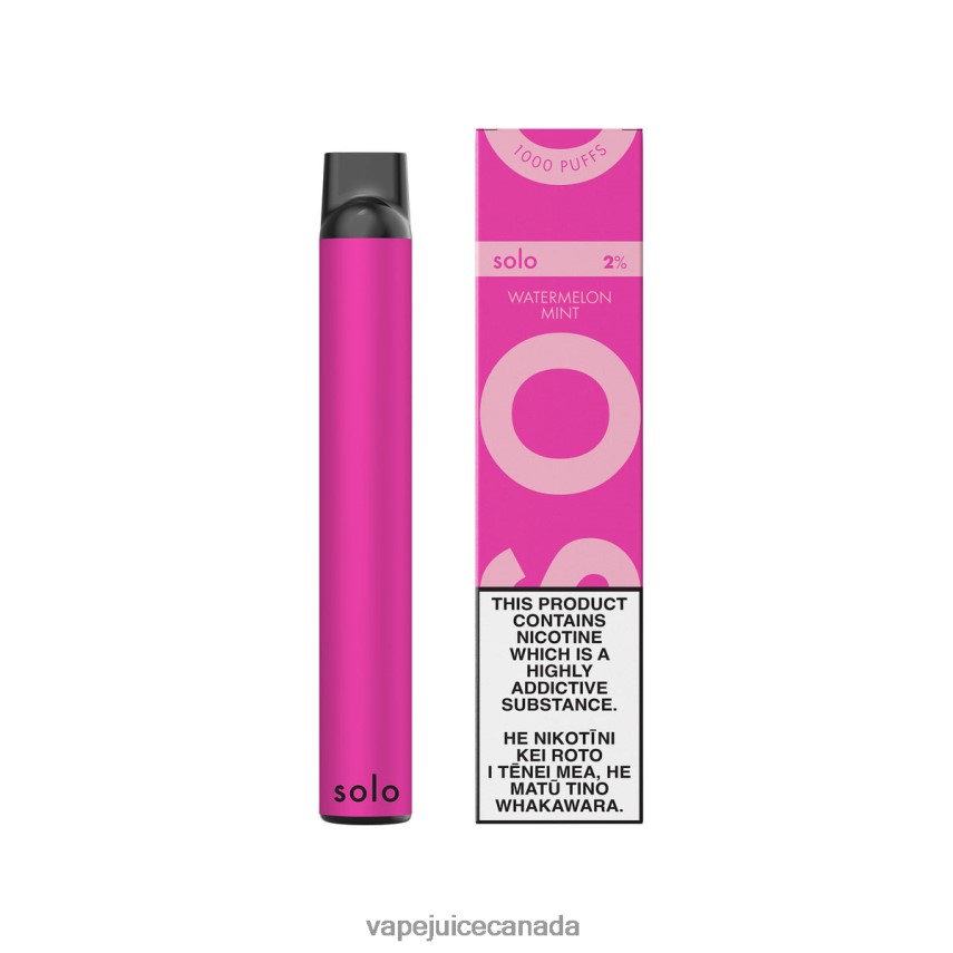 Vape Juice - Solo Disposable Vape Watermelon Mint 44068V2