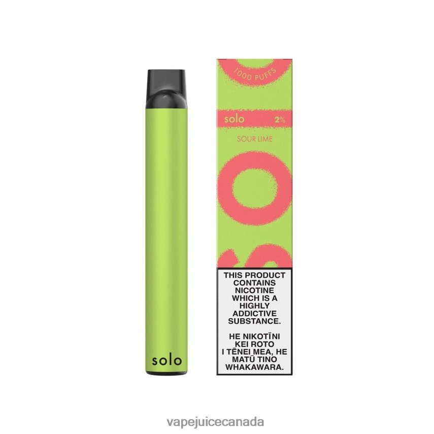 Vape Pen - Solo Disposable Vape Sour Lime 44068V18