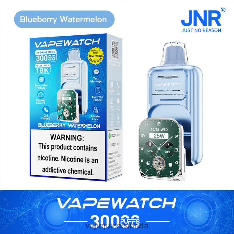 JNR Vape Watch Blueberry Watermelon 86084D4 - Vape Store Canada