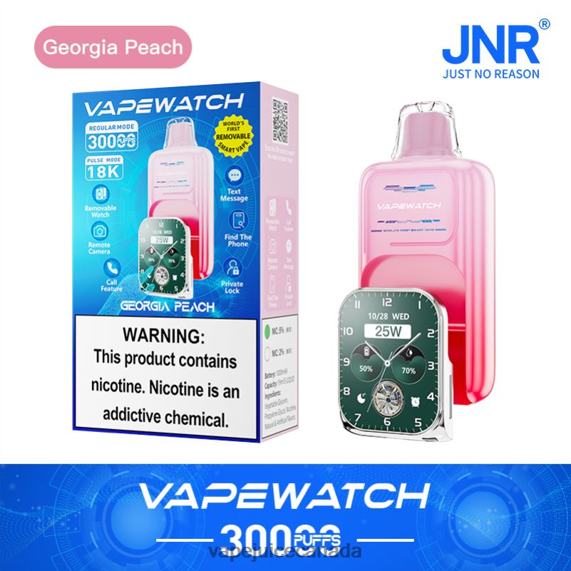 JNR Vape Watch Georgia Peach 86084D3 - Vape Online Shopping