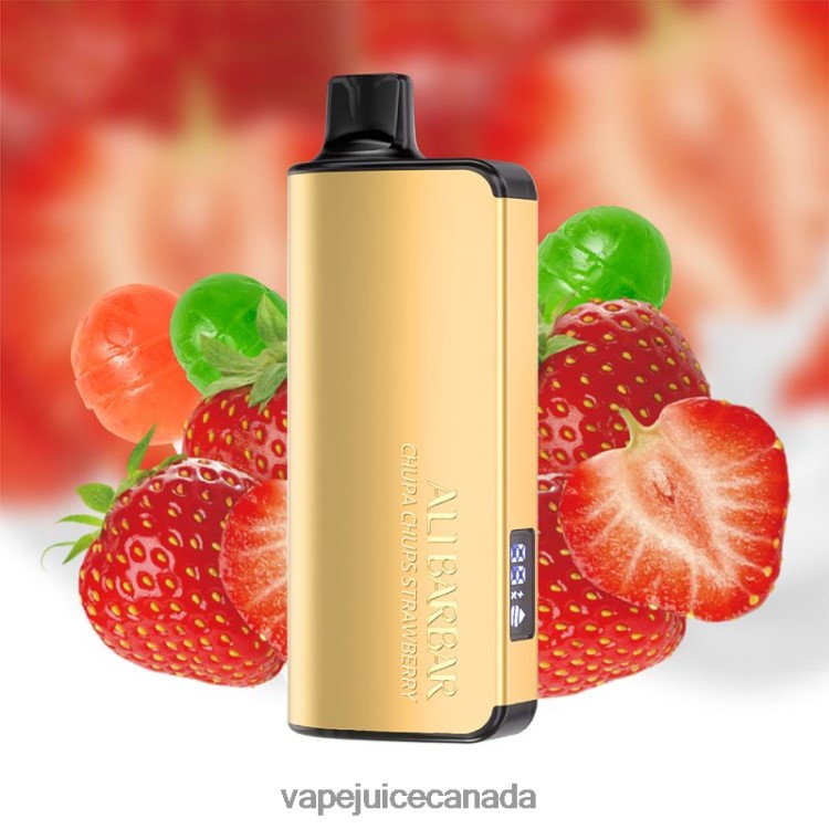 Pod Juice Canada - Alibarbar Ingot 20000 Disposable Vape Chupa Chups Strawberry L4808034