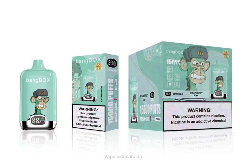 Pod Juice Canada - Bang Box 15000 Puffs Strawberry Kiwi DL8839