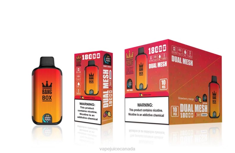 Pod Juice Canada - Bang Box 18000 puffs Strawberry Mango DL8899