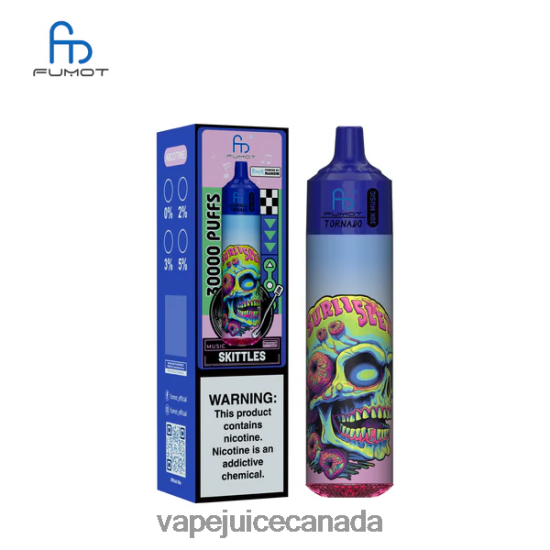 Pod Juice Canada - Fumot Tornado 30K Music Skittles P80H8V24