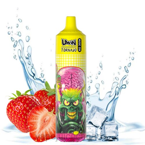 Pod Juice Canada - UWIN CRYSTAL 35K DISPOSABLE VAPE Strawberry Ice 6F4H24