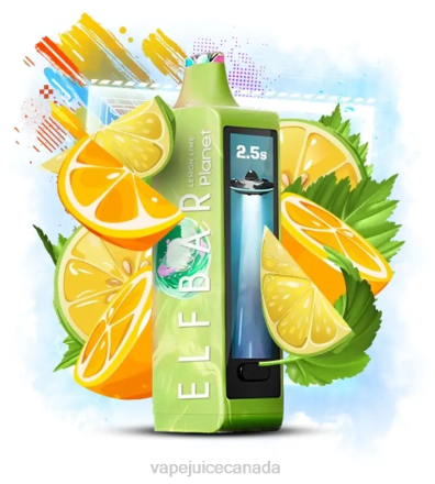 Vape Canada - Elf Bar Planet 25000 Lemon Lime 024NB216