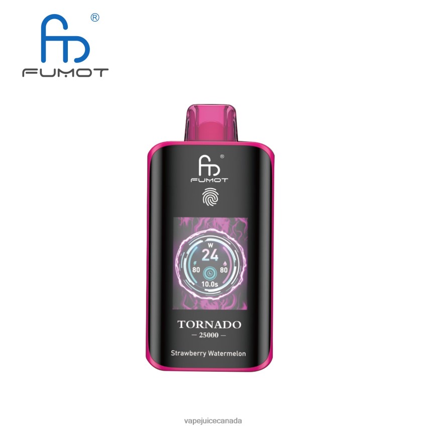 Vape Canada - Fumot Tornado 25000 Disposable Vape Strawberry Watermelon 84VV8616