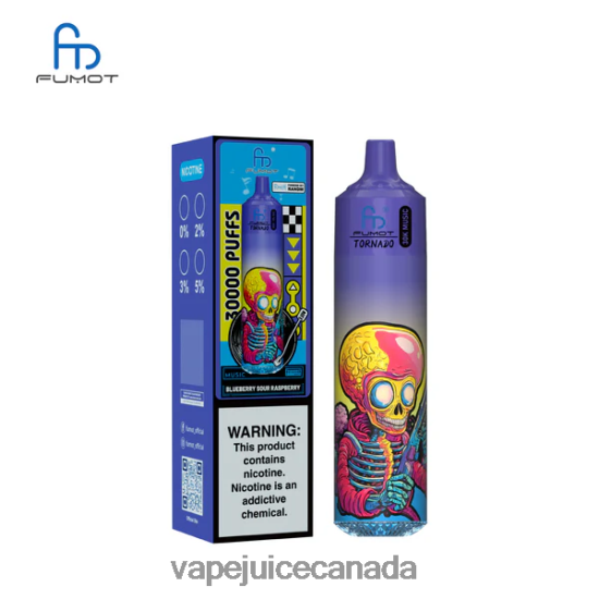 Vape Canada - Fumot Tornado 30K Music Blueberry Sour Raspberry P80H8V6