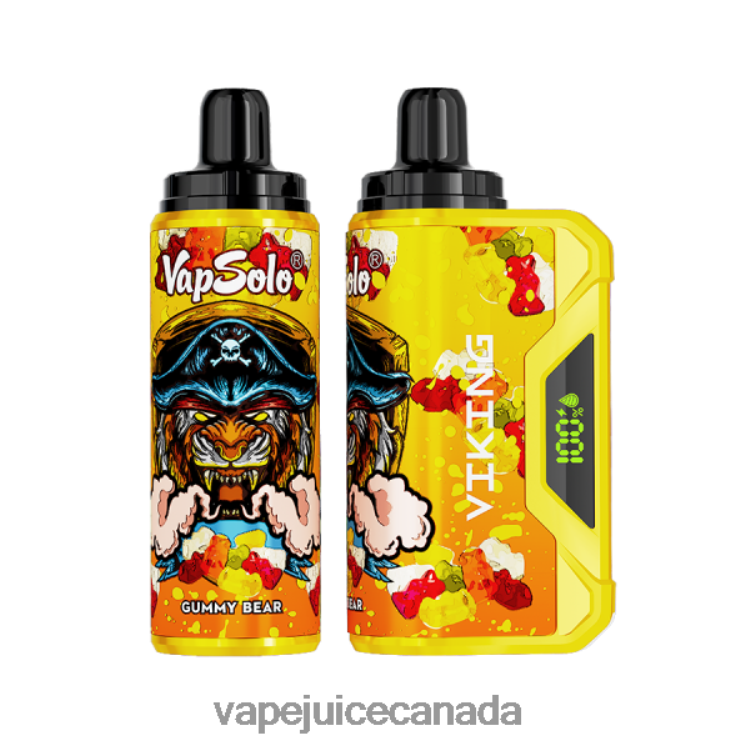 Vape Canada - Vapsolo VIKING Disposable Vape Gummy Bear L48080151