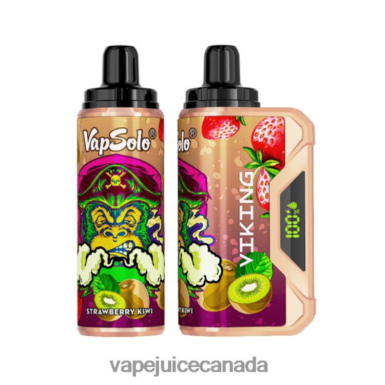 Vape Canada - Vapsolo VIKING Disposable Vape Strawberry Kiwi L48080156