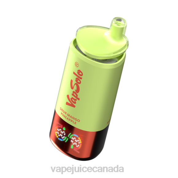 Vape Disposable Canada - VapSolo Triple 30000 Puffs 06465 Strawberry Kiwi & Sour Mango Pineapple & Red Bull