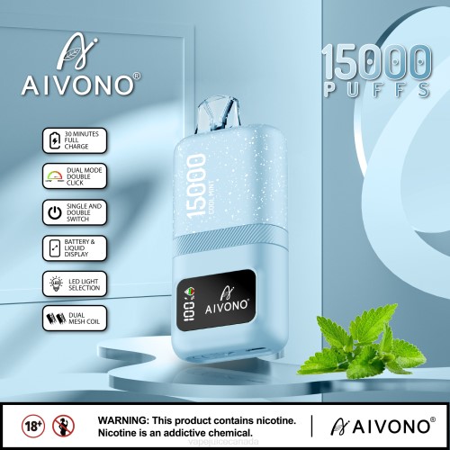 Vape Juice - Aivono AIM magic 15000 Cool Mint J24Z62