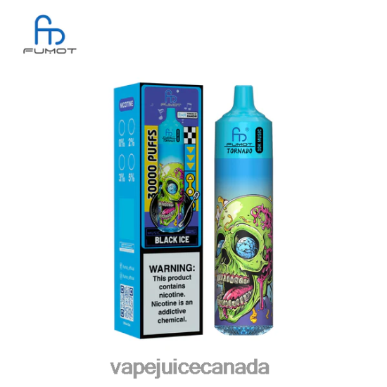 Vape Juice - Fumot Tornado 30K Music Black Ice P80H8V2