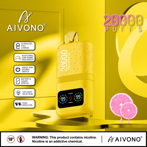 Vape Pen - Aivono AIM magic 20000 Pink Lemon Ice J24Z83
