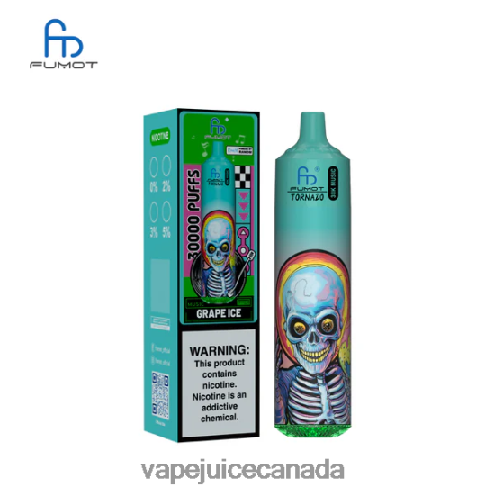 Vape Pen - Fumot Tornado 30K Music Grape Ice P80H8V13