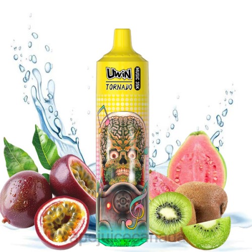 Vape Pen - UWIN CRYSTAL 35K DISPOSABLE VAPE Kiwi Passion Fruit Guava 6F4H23