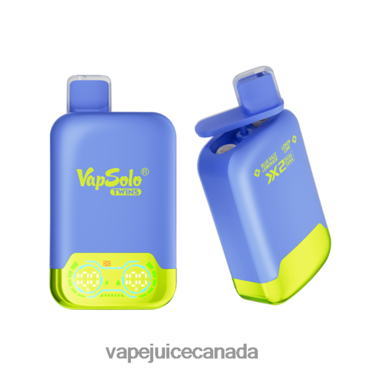 Vape Pen - Vapsolo TWINS Disposable Vape Blue Razz Lemonade & Lemon Lime L48080138