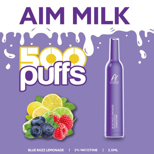 Pod Juice Canada - Aivono AIM MILK 500 Blue Razz Lemonade J24Z264