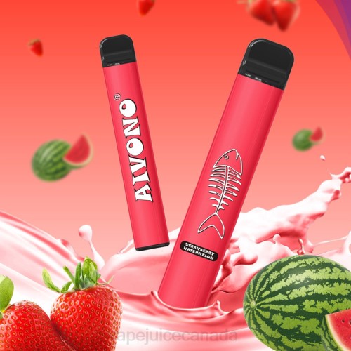 Vape Juice - Aivono AIM FISHBONE 600 Strawberry Watermelon J24Z282