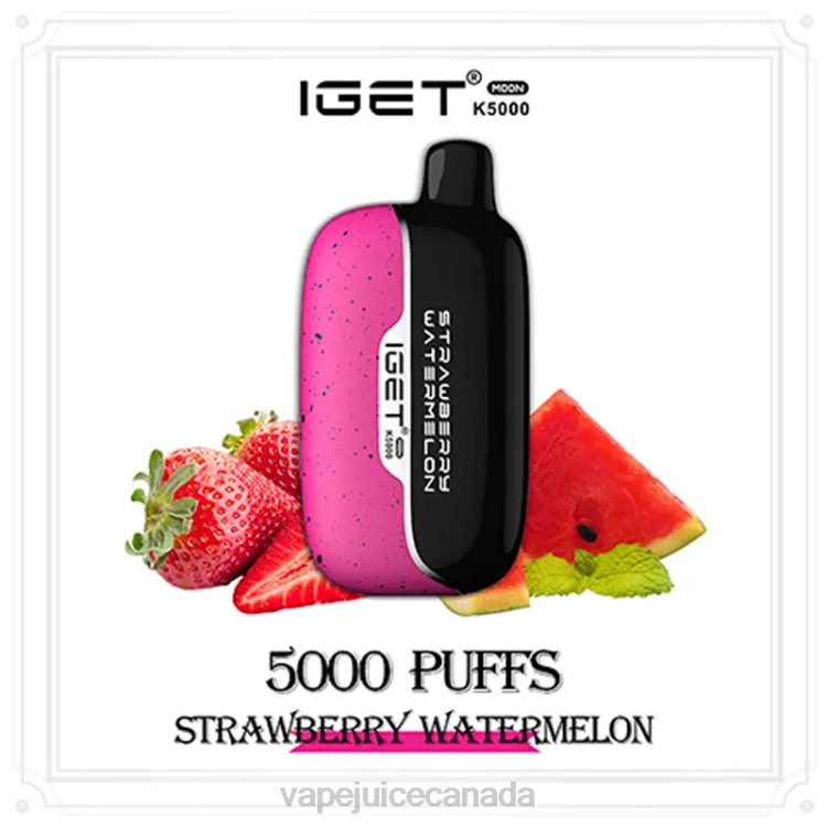 Pod Juice Canada - IGET Moon K5000 84LX9 Strawberry Watermelon