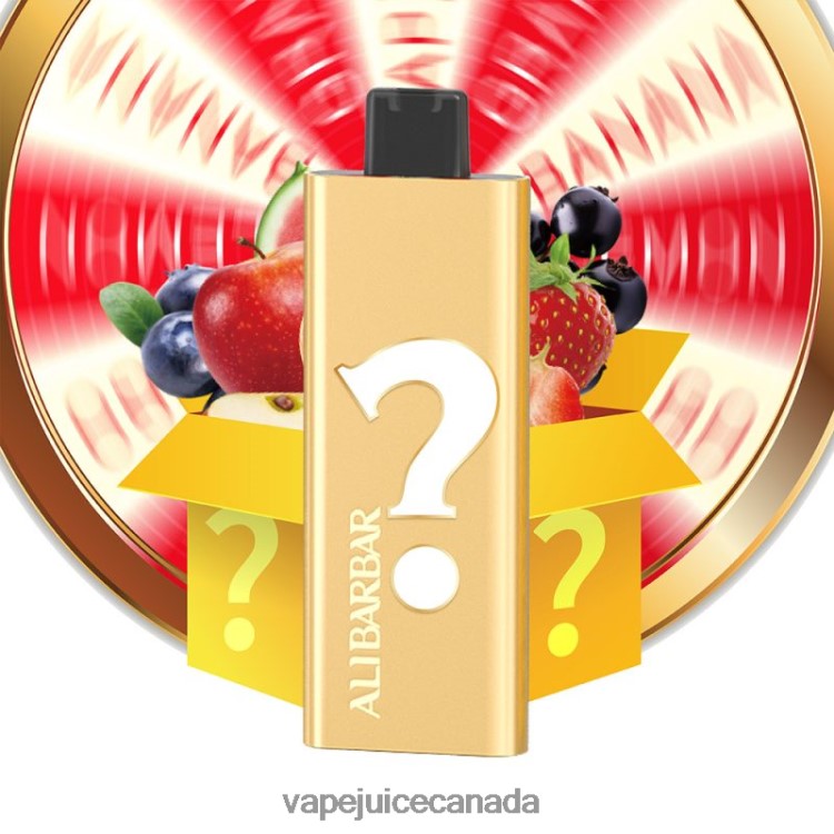 Vape Disposable Canada - Alibarbar Pandora 7000 Disposable Vape Flavour Roulette L4808055