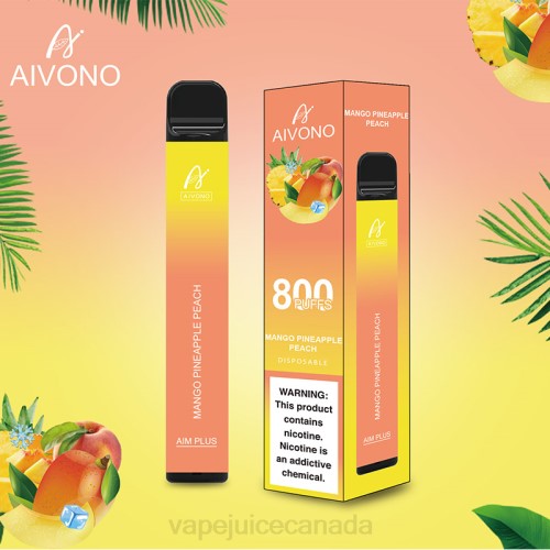 Vape Canada - Aivono AIM PLUS 800 Mango Pineapple Peach J24Z186