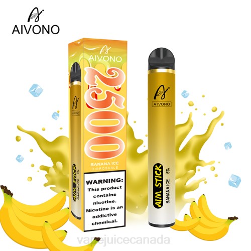Vape Canada - Aivono AIM STICK 2500 Banana Ice J24Z151