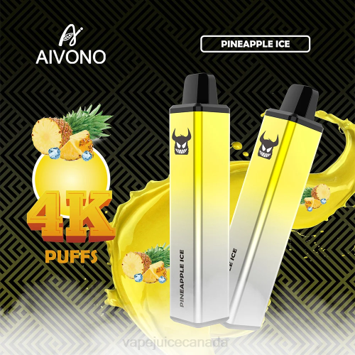 Vape Disposable Canada - Aivono AIM FREAK 4000 Pineapple Ice J24Z255