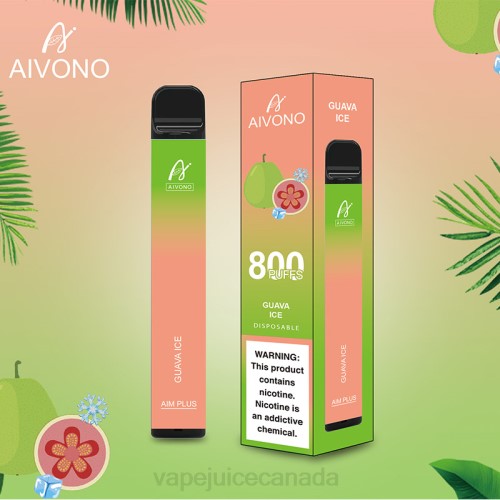 Vape Disposable Canada - Aivono AIM PLUS 800 Guava Ice J24Z180