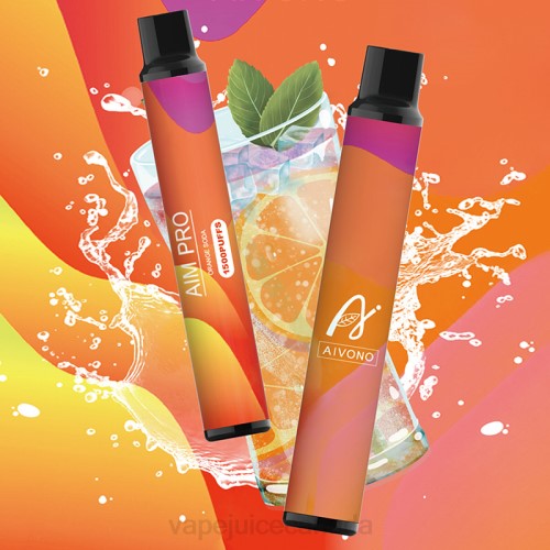 Vape Disposable Canada - Aivono AIM PRO 1500 Orang Soda J24Z165