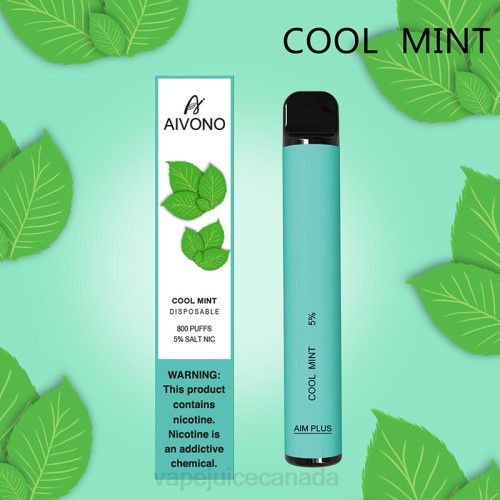 Vape Juice - Aivono AIM PLUS 800 Cool Mint J24Z177