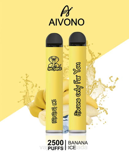 Vape Pen - Aivono AIM SNAKE 2500 Banana Ice J24Z298