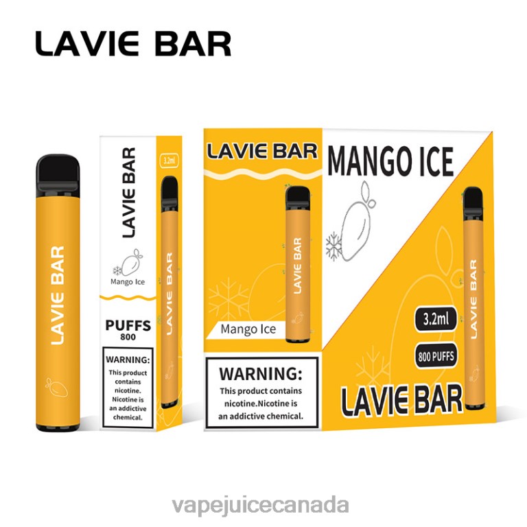 Pod Juice Canada - LAVIE BAR 800 Puffs Mango Ice 24248309