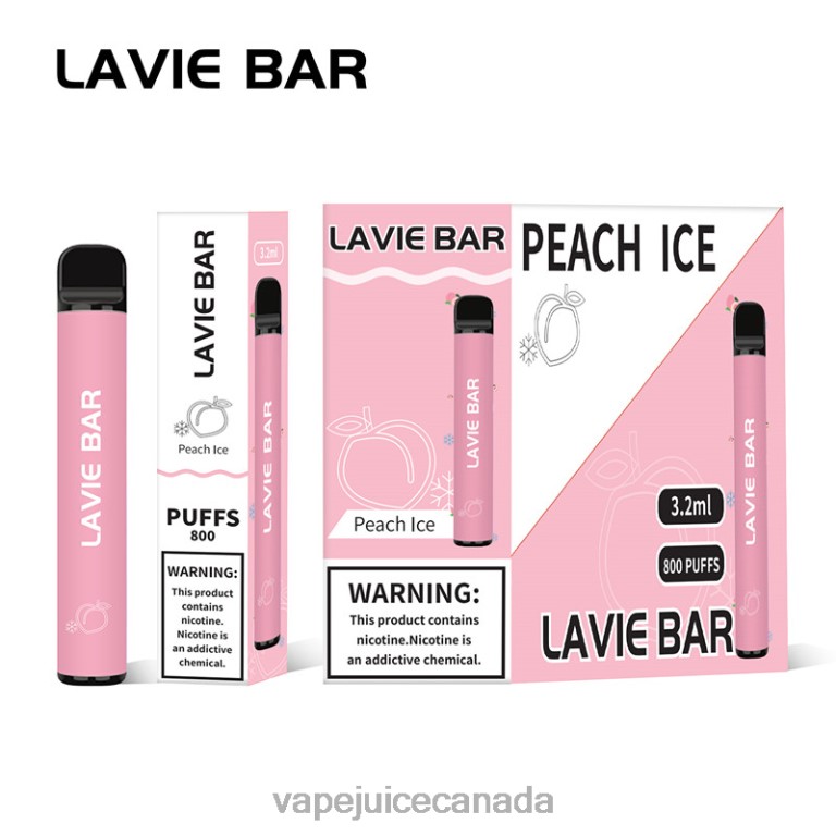 Pod Juice Canada - LAVIE BAR 800 Puffs Peach Ice 24248314