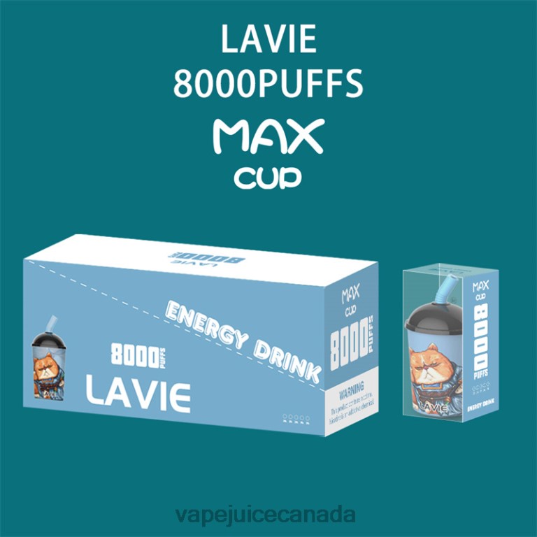 Pod Juice Canada - LAVIE Max Cup 8000 Puffs Energy Drink 24248259