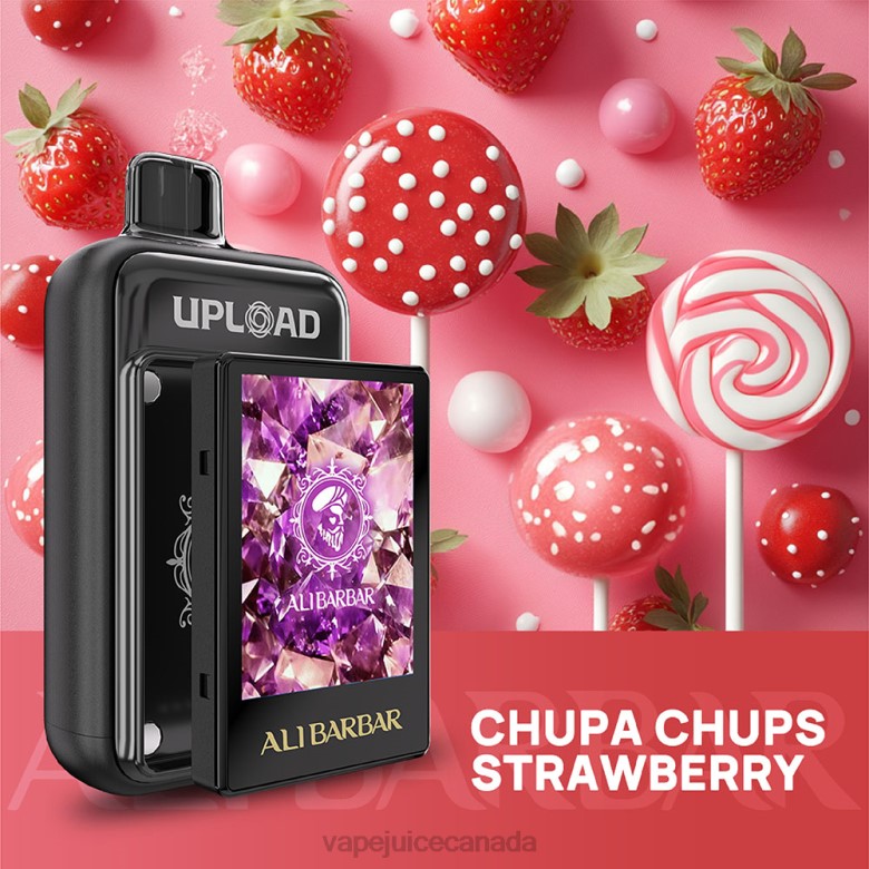 Vape Canada - Alibarbar Upload Chupa chups strawberry TRR8114
