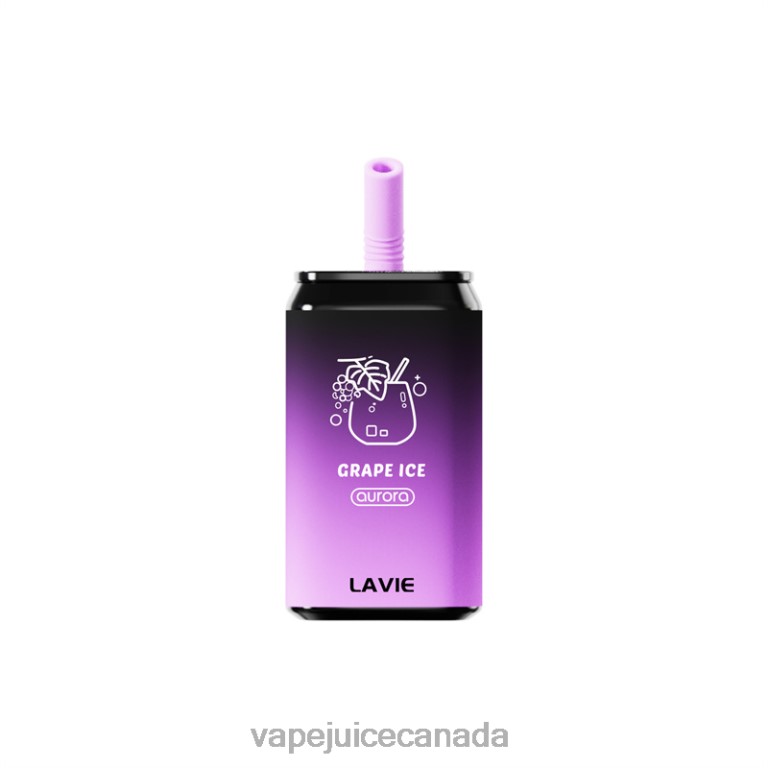 Vape Canada - LAVIE Aurora 11000 Puffs Grape Ice 24248151