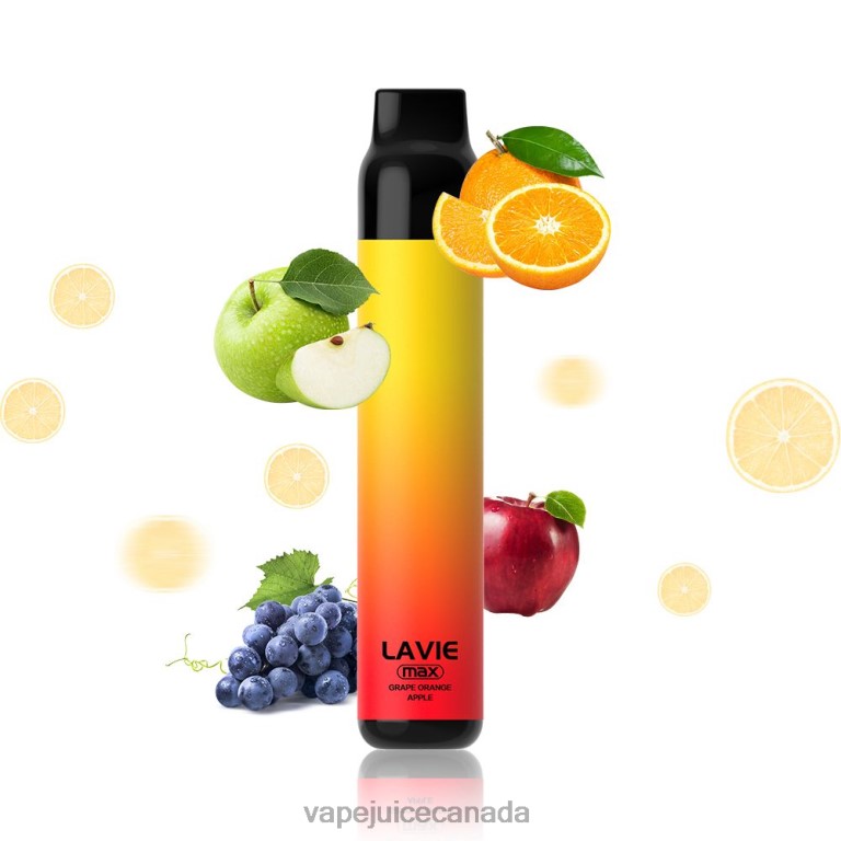 Vape Disposable Canada - LAVIE BAR 5000 Puffs - MAX Grape Orange 24248280